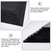 AHANDMAKER 4mm Corrugated Plastic Sheet, 8 Sheets 220x280mm Black Correx