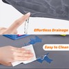 FLATO Waterproof Under Sink Mat 28" x 22" Shelf Liner