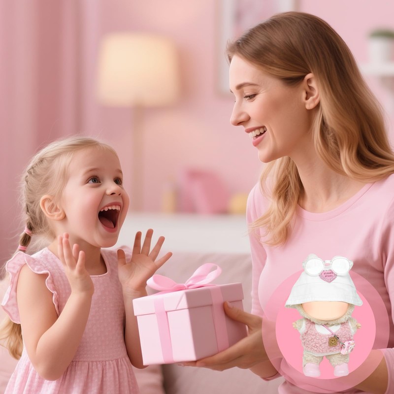 17 cm smiling doll clothes