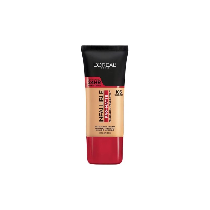 Base de maquillaje líquida L'Oréal Paris Infallible Pro-Matte 24 hrs