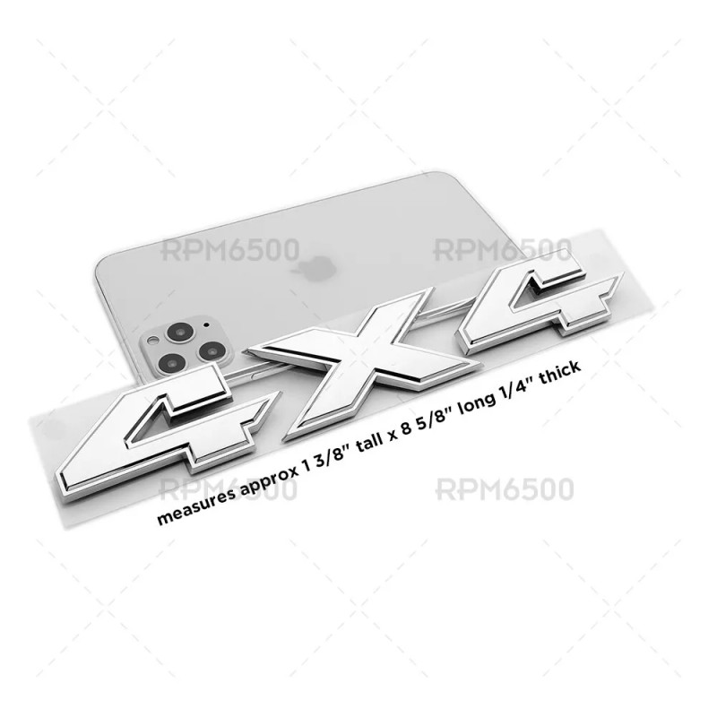 Mopar 15-22 Ram 1500 2500 3500 4X4 Tailgate Badge Logo
