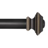 Ivilon Drapery Treatment Window Curtain Rod - Square Design 1