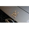 Xinaishan Car Emblem Metal 3D 3D Ghost Samurai Sticker Bike
