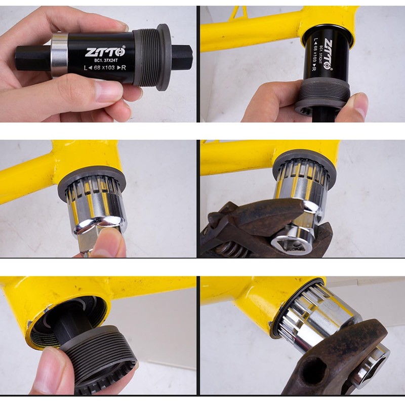 HOUSON bicycle bottom bracket, bicycle bottom bracket 68MM square BSA