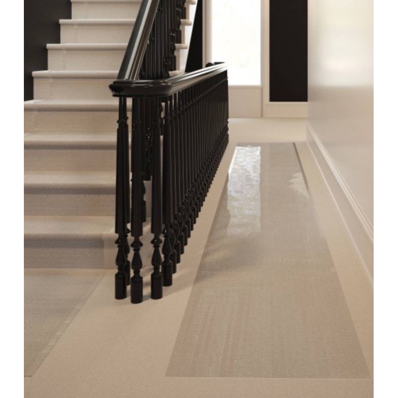 Clear Plastic Runner Rug and Carpet Protector mat Multi-Grip (26in