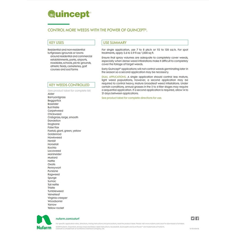 nufarm Quincept Selective Herbicide (Qt)