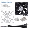 GDSTIME EC Cooling Fan 80mm x 80mm x 25mm AC