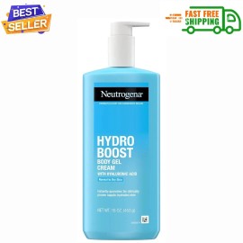 Neutrogena Hydro Boost Body Moisturizing Gel Cream with Hyaluronic Acid - 16 Oz