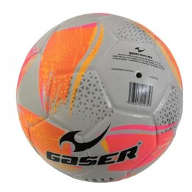 Gaser Balón Fútbol Laminado Modelo Suka (Rosa, Blanco, No. 4)