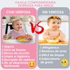 14pzs Vajillas Platos para Bebe Silicona, Set Alimentacion Complementaria Bebe,