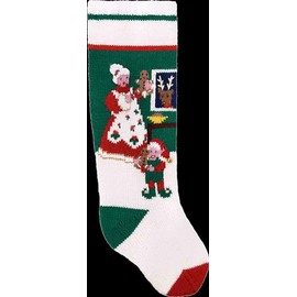 Googleheims Christmas Stocking Kit for Knitting Sweet Mama Claus