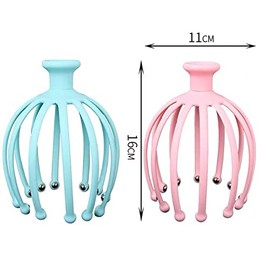 pont du monde Head Massager, Point Head Massage, Point Pusher, Goods (Blue)