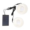 Outdoor Solar Lights IP65 Waterproof Energy Conservation 2 Headed Infrared