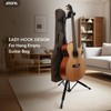 AROMA Universal Portable Guitar Stand with Auto-Lock Neck Holder and