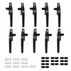 AHAQU 10PCS Replacement Window Handles, Right/Left Hand Universal Window Handle