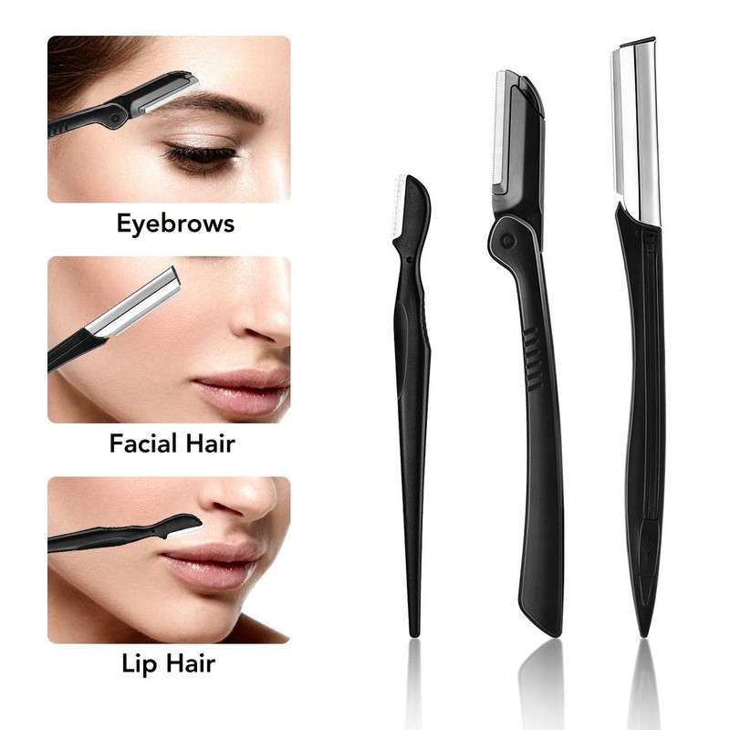 NOVIIML Razor, Eyebrow Kit, Multipurpose Exfoliating Dermaplaning Tool Face Razors