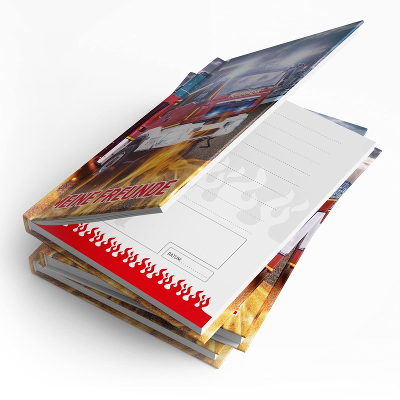 itenga Friendship Book Fire Brigade My Friends DIN A5 88
