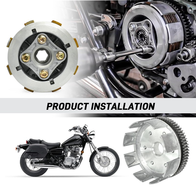GOLKNHA Clutch Kit & Basket & Pressure Plate & Inner