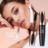 4D Silk Fiber Lash Mascara, Lengthening and Thick, Long Lasting,