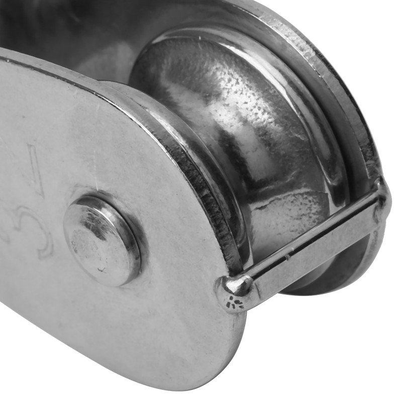 304 Stainless Steel 32mm Pulley with Lock Screw Climbing Carabiner