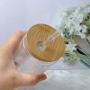 25pcs 16OZ 20OZ Double Wall Snow Globe Glass Sublimation Tumbler