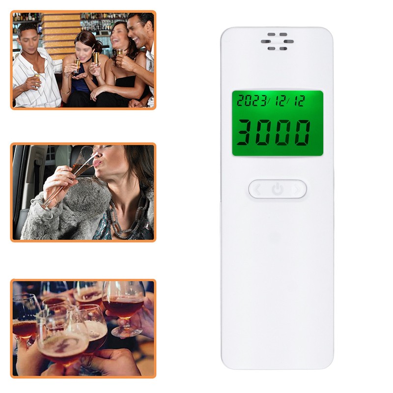 Alcohol Tester ABS High Accuracy MEMS Semiconductor Portable Breath Tester