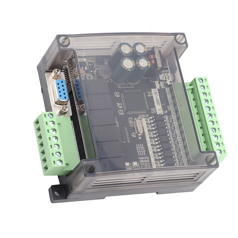 Vikye Controlador lógico programable, DC24V PLC FX1N-14MR Salida de relé