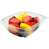 8 OZ RPET Clear HINGED LID Deli Container (200 Per