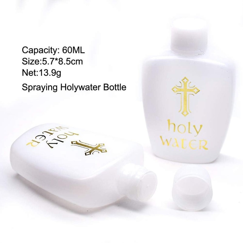 40 Pcs 2 Oz Catholic Christian Holy Water Bottles Empty
