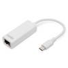 DIGITUS USB 3.0 Typ-C Gigabit Ethernet Adapter, 10/100/1000 Mbps, MacBook