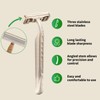 EZ Disposable Razor - 50pcs Eco Friendly Disposable Three Blade