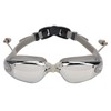 Waterproof Anti Fog Swimming Goggles Electroplating AntiUV Glasses with Earplug