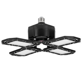 120W 96LED Mining Lamp E26/E27 Folding Ultra Bright Garage Light IP65 Waterproof 85-265V