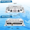 Pyle Pyle Hydra Marine Amplifier - Upgraded Elite Series 400 Watt 4 Channel Audio Amplifier - Waterproof, Dual MOSFET Power Supply, GAIN Level Controls, RCA Stereo Input & LED Indicator - PLMRA402