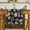 Artoid Mode Black Rabbit Easter Eggs Easter Table Runner Spring