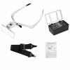 Unbranded LED Jewelers Head Headband Magnifier Illuminated Visor Magnifying Glasses