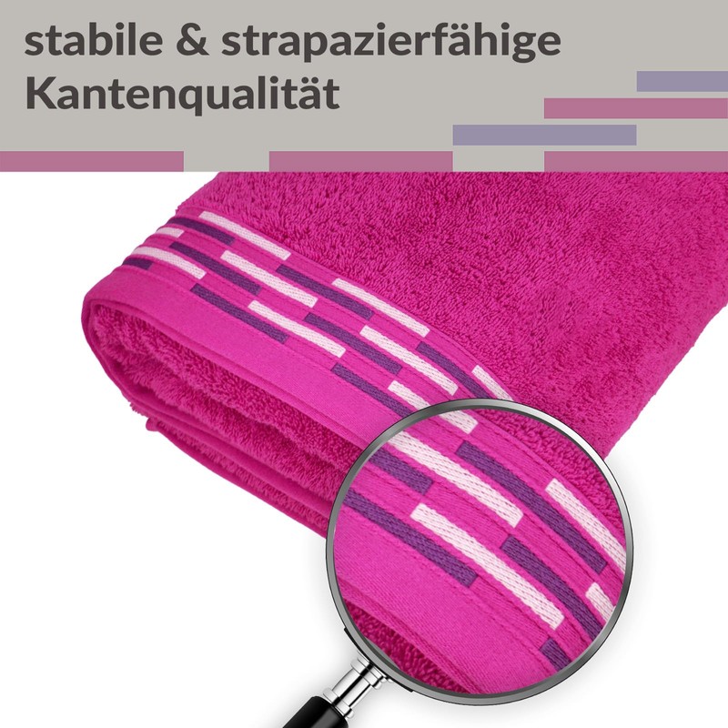 Lashuma Luxury Quality Lugano Terry Towelling Hand Towels Set of