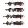 Shock Absorber, Improves Stability High-Strength 4-Piece RC Shock Absorber Front