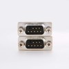 DB9 Null Modem Adapter Male to Male 2 Pack