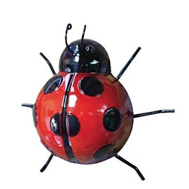 Fountasia 93601 Ladybird Wall Art, Marienkäfer, mittel
