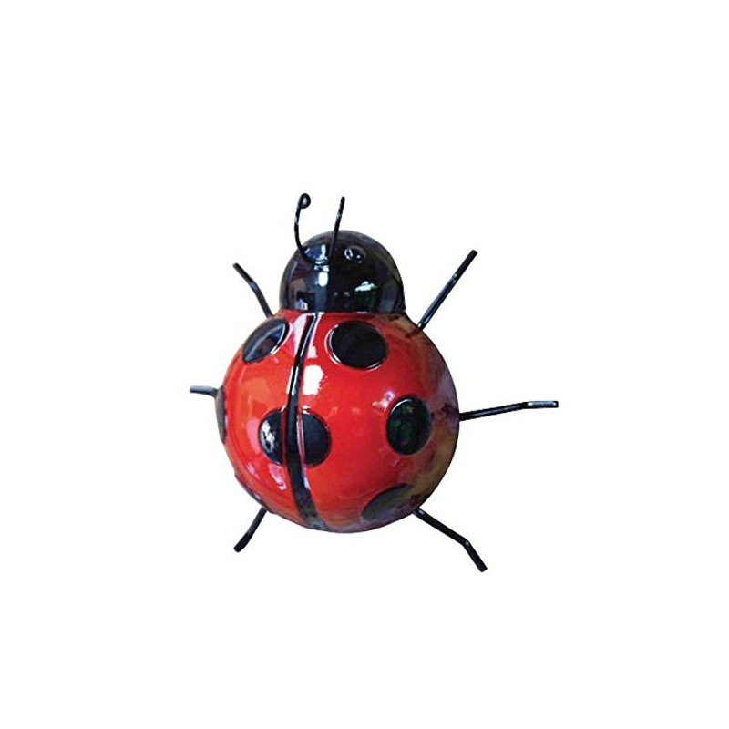 Fountasia 93601 Ladybird Wall Art, Marienkäfer, mittel