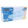 FRANZ MENSCH Hygostar Extra Safe Nitrile Gloves, Powder-Free, Cardboard, Blue,