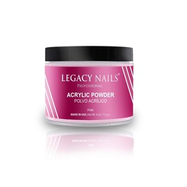 Legacy Nails Acrylic Powder 8oz (Pink)