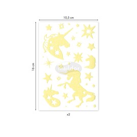 Maildor Sticker Set 56 Phospho Unicorn Unicorn