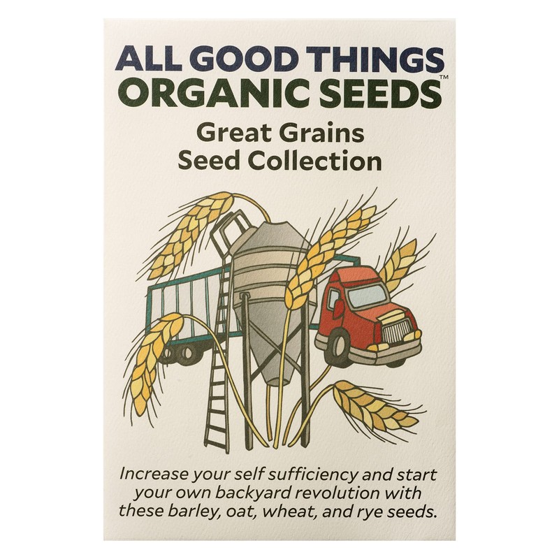 All Good Things Organic Great Grains Seeds for Planting: 4