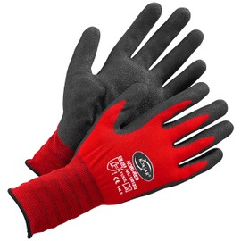 Korsar® Kori-Red Work Gloves 6 Pairs Size 10 / XL Black/Red