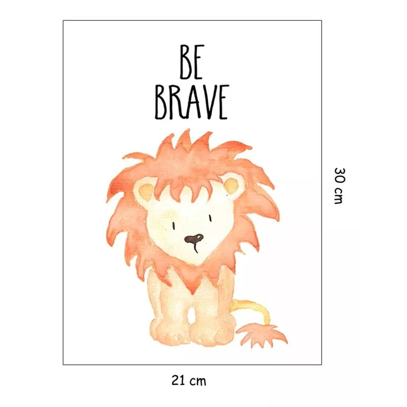 DaraBaby Set De 6 Cuadros Decorativos Para Habitación Infantil