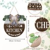 TOARTi Kitchen Wooden Hanging Signs Kitchen The Heart of Home