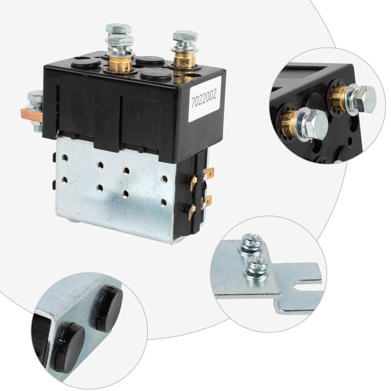 Seaforie 7022002 48V Reversing Contactor Solenoid DC182 Compatible with JLG