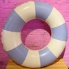 Medium Swim Ring for Kids Adults, 25 Inch Classic Striped